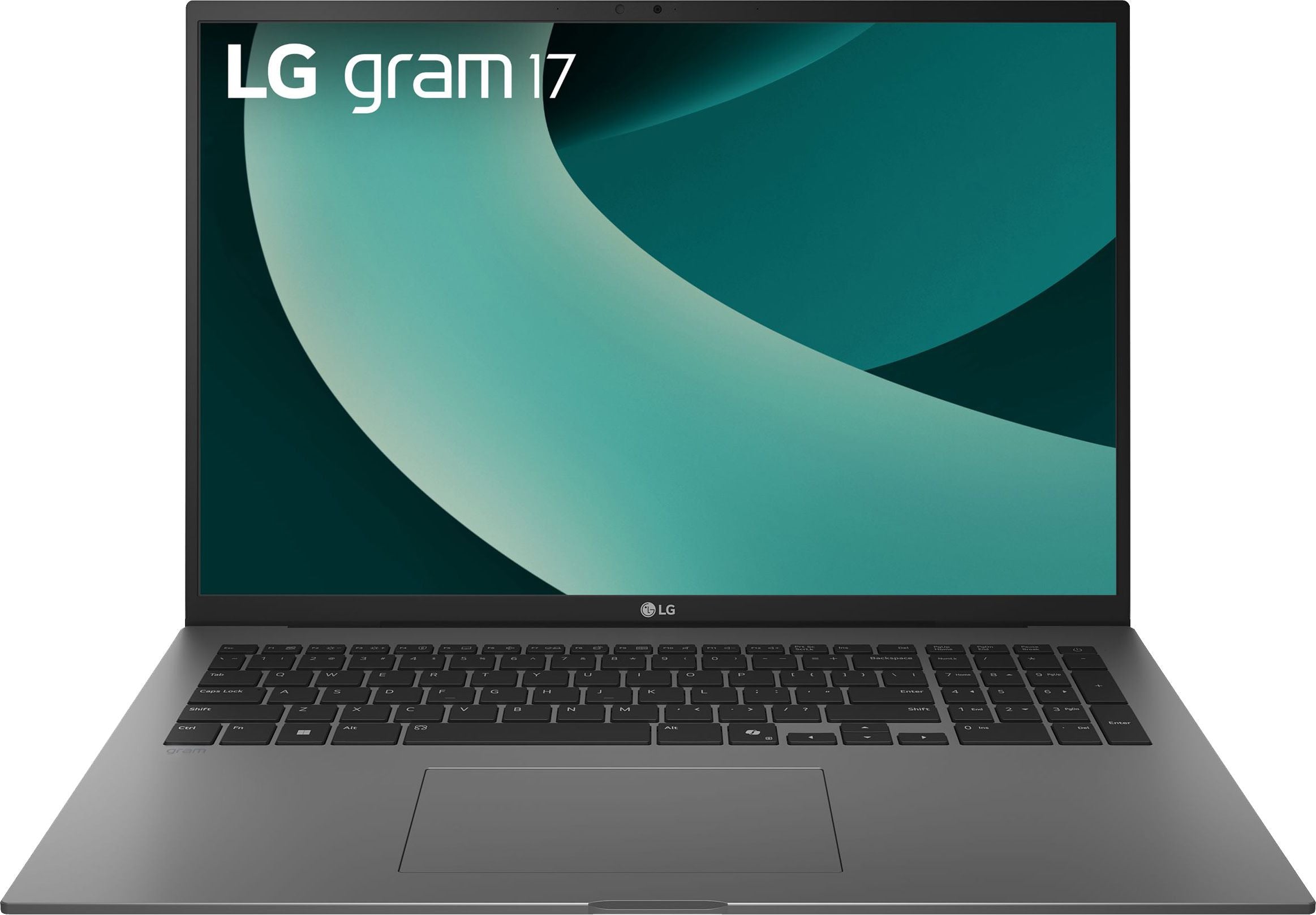 LG Gram 17ZB90TL Copilot+ PC Intel Core Ultra 7 256V Ordinateur portable 43,2 cm (17") 2.5K 16 Go LPDDR5x-SDRAM 1 To SSD Wi-Fi 7 (802.11be) Windows 11 Pro Gris