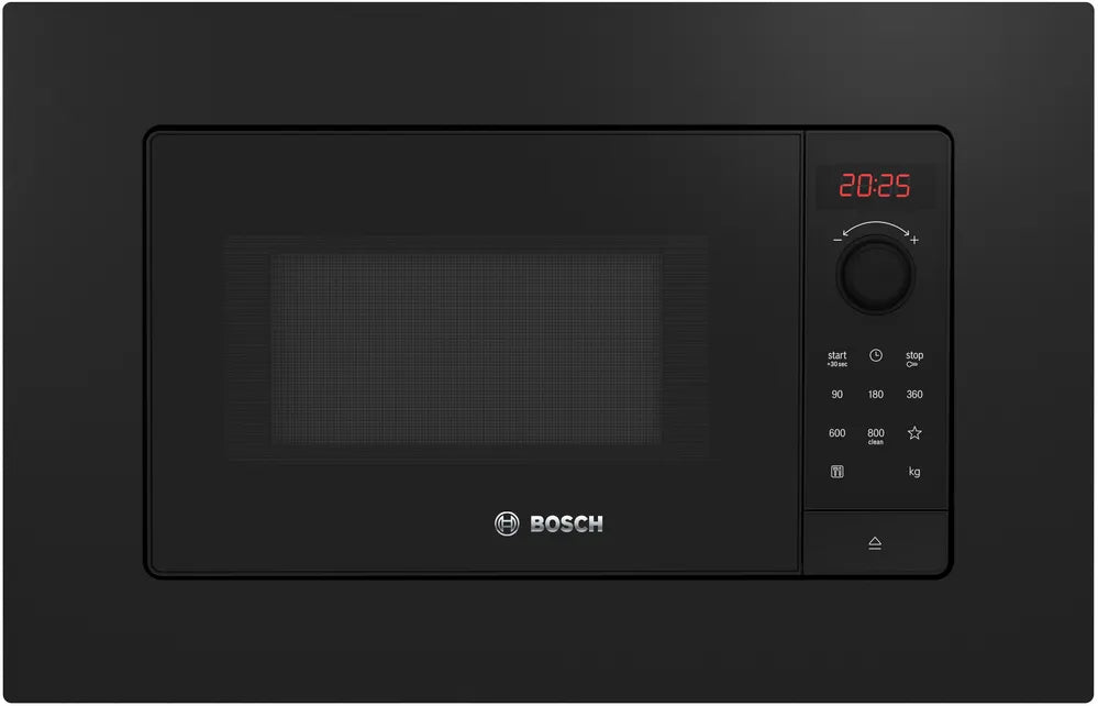 Bosch Bosch Serie 2 BFL623MB4 micro-onde Noir Micro-onde simple Intégré 20 L 800 W