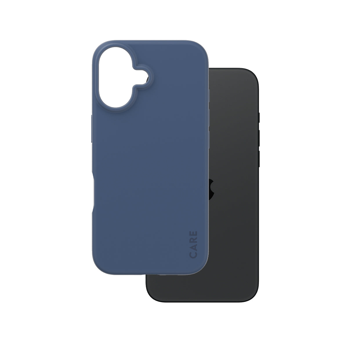 PanzerGlass CARE™ by ® Case Blue iPhone 16 coque de protection pour téléphones portables Housse Bleu