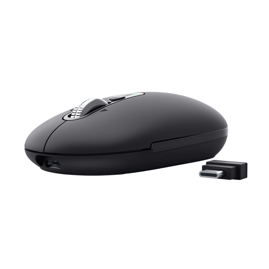 Trust Seron Slim Multi souris Bureau Ambidextre RF sans fil + Bluetooth Optique 3200 DPI