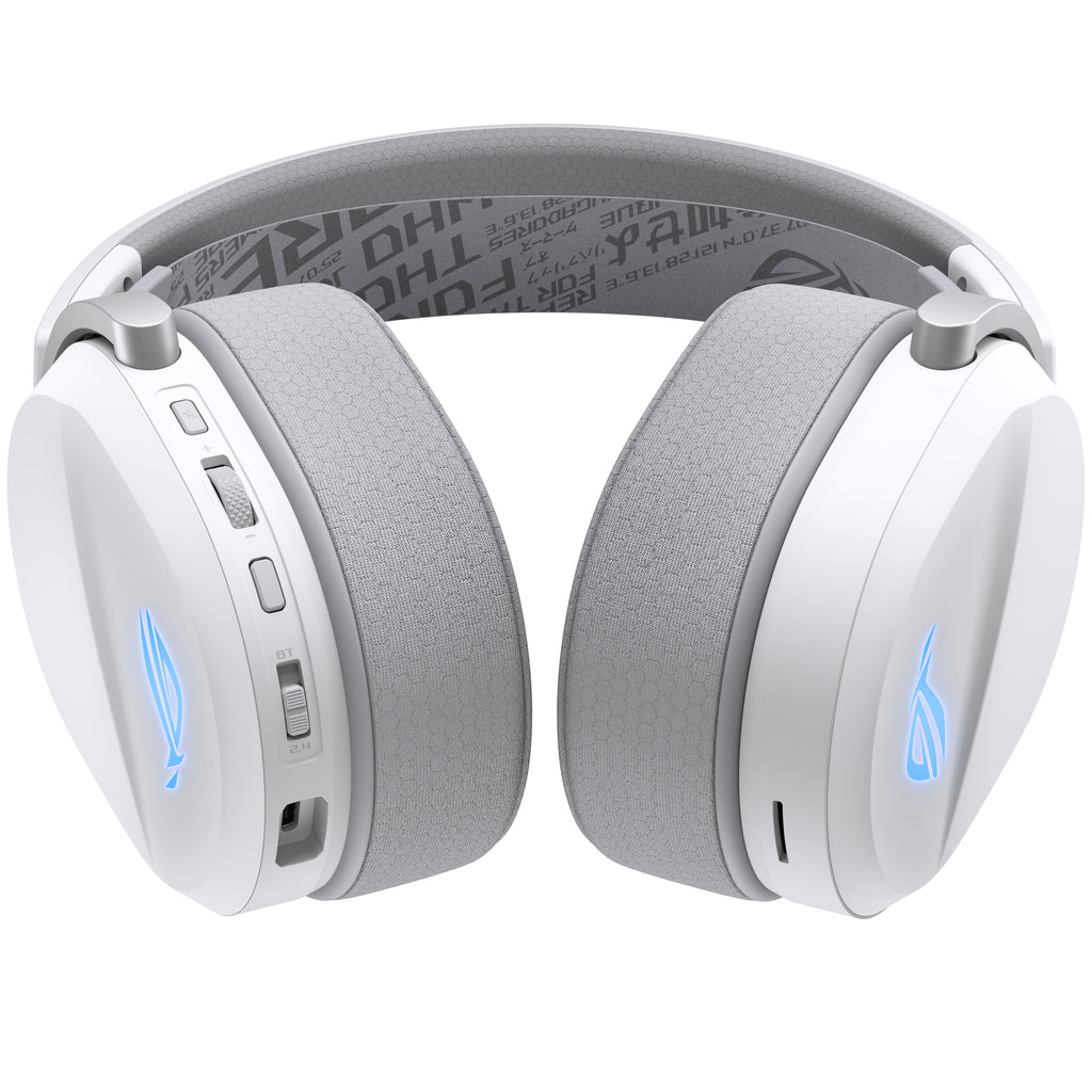 ASUS ROG Pelta Casque Avec fil &sans fil Arceau Gaming USB Type-C Bluetooth Blanc