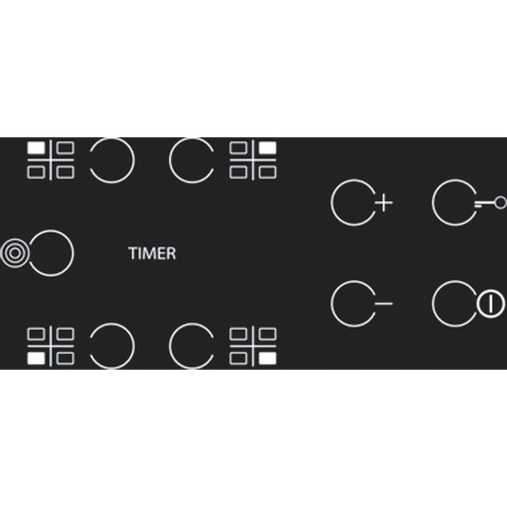 Whirlpool AKT 8130 BA Keramisk kogeplade Sort