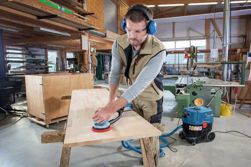 Bosch Bosch GET 75-150 Professional Ponceuse orbitale aléatoire 7300 tr/min 14600 OPM Noir, Bleu 750 W