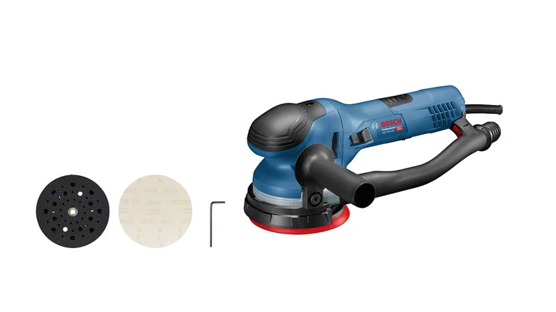 Bosch Bosch GET 55-125 Professional Ponceuse orbitale aléatoire 7800 tr/min 15600 OPM Noir, Bleu 550 W