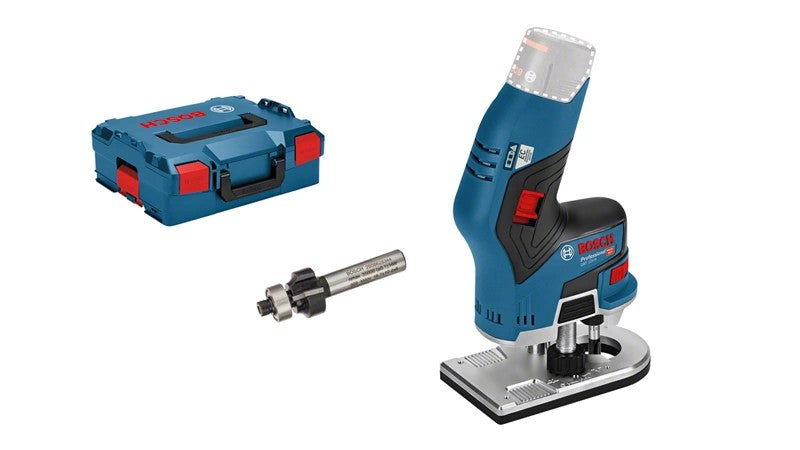 Bosch Bosch GKF 12V-8 Professional Meuleuse droite 1300 tr/min Noir, Bleu, Rouge