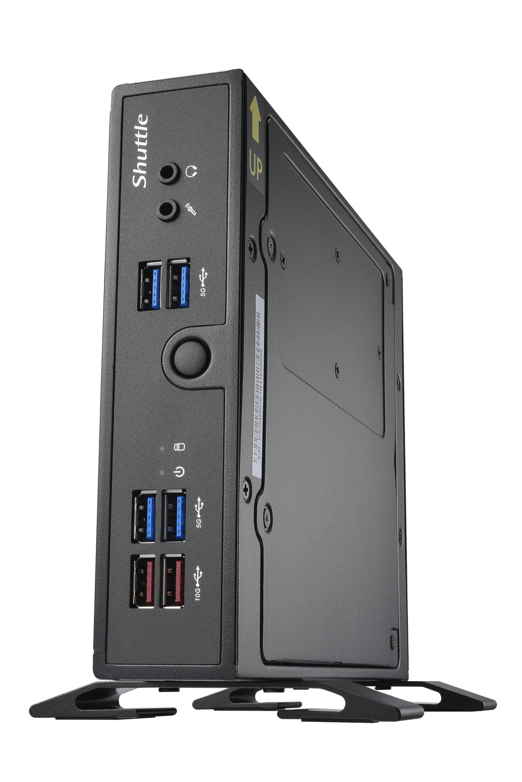 Shuttle XPC slim Barebone DS50U5, i5-1335U, 2x LAN (1x 2.5Gbit ,1x 1Gbit), 1xCOM,1xHDMI,1xDP, 1x VGA, fanless, fonctionnement permanent 24/7
