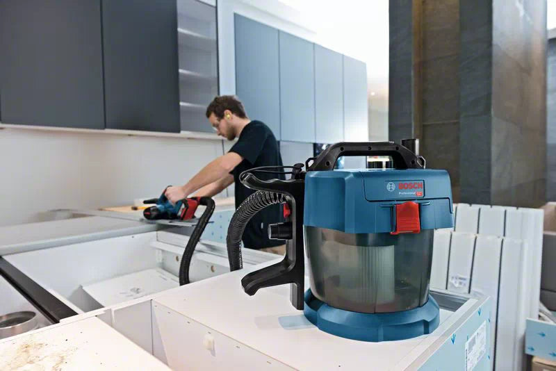Bosch Bosch GAS 18V-10 L Professional Noir, Bleu