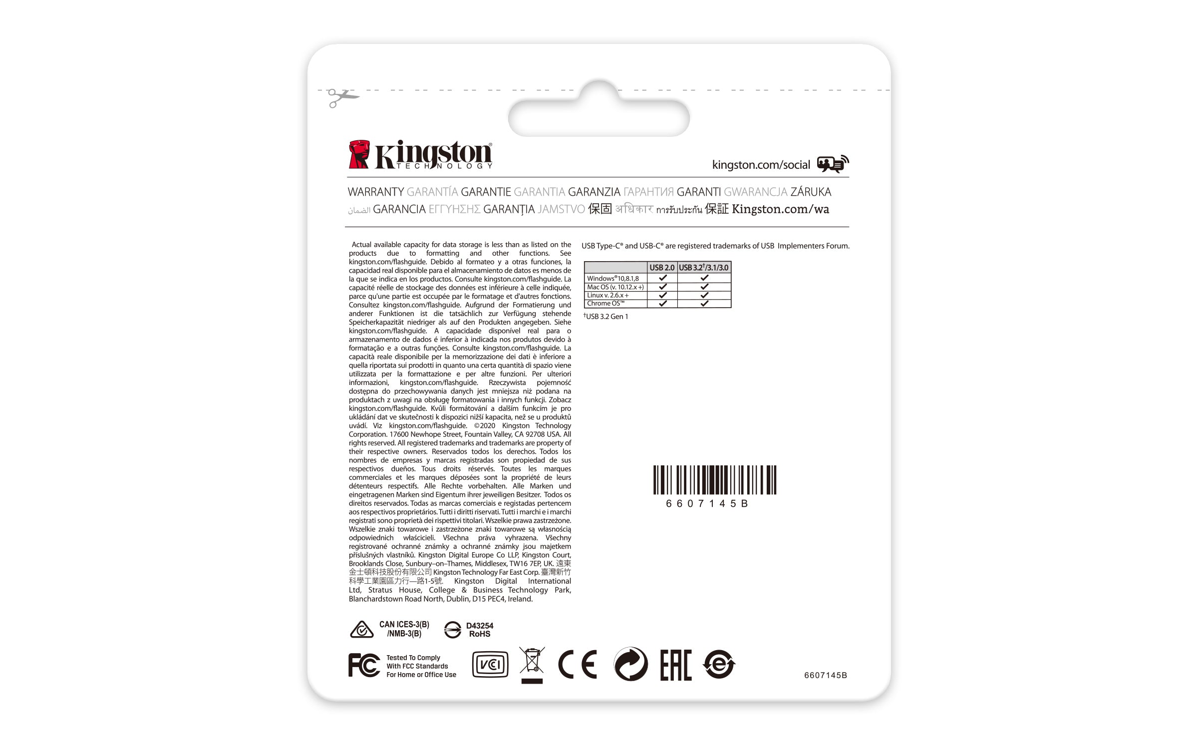 Kingston Technology DataTraveler 128Go USB-C 3.2 Gen 1 70