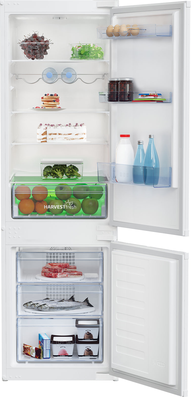 Beko BCHA275K4SN Intégré 262 L Blanc