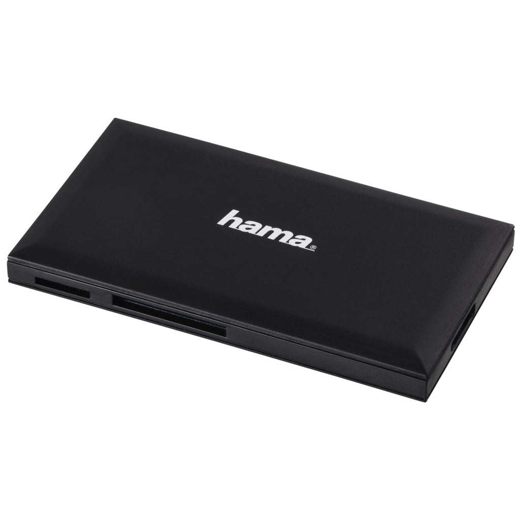 Hama 00181018 Lecteur de Carte Mémoire USB 3.2 Gen 1 (3.1 Gen 1) Type-A, Noir