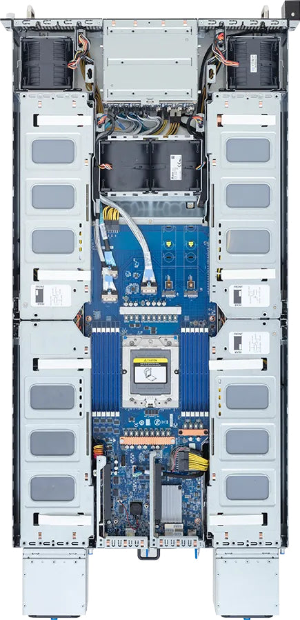 GIGABYTE G294-Z21-AAP2 Socket SP5 Rack (2 U) Noir, Acier