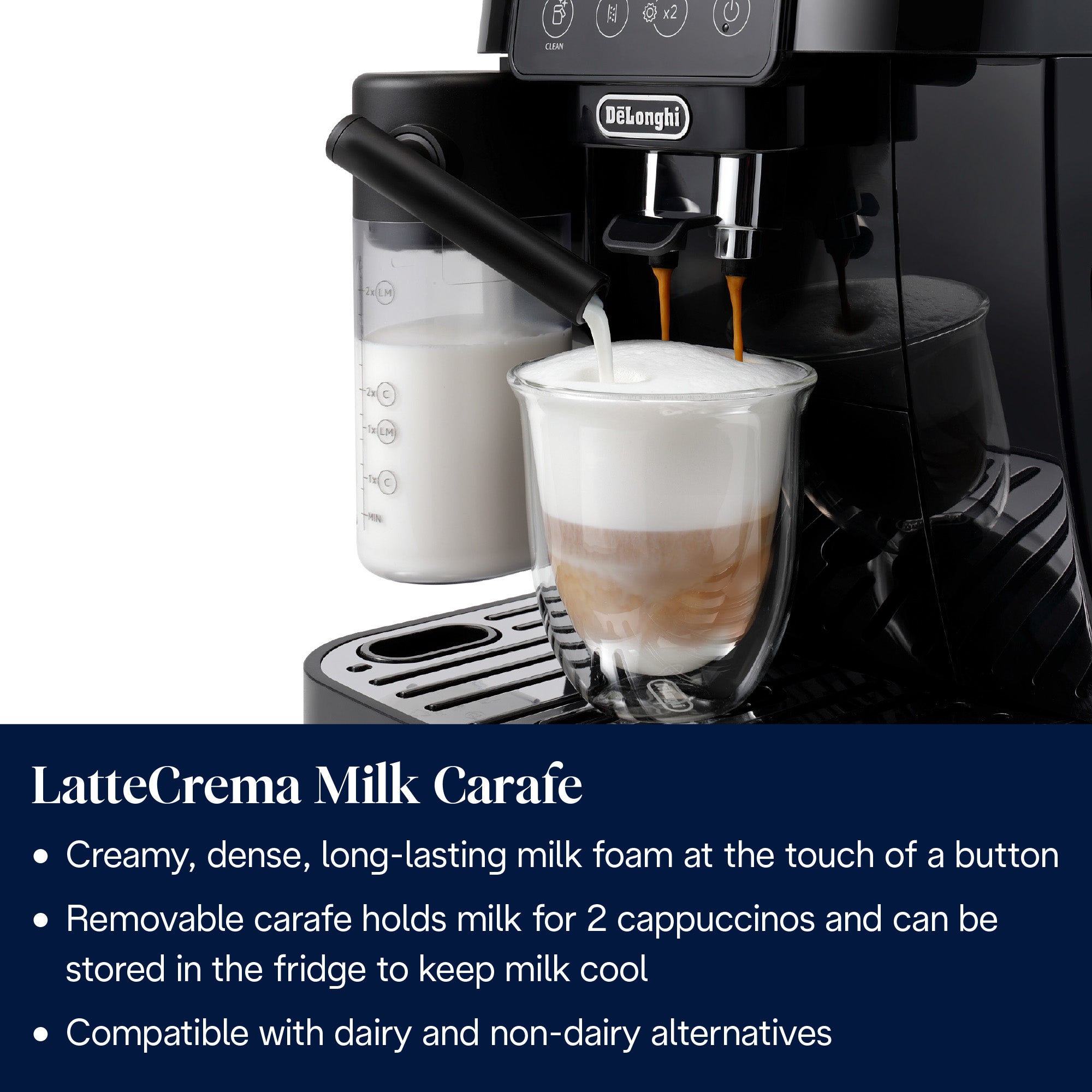 De’Longhi Magnifica 0132250212 machine à café Entièrement automatique Machine à expresso 1,8 L