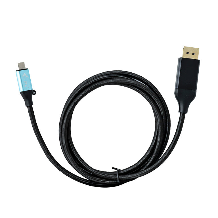 Adaptateur Câble USB-C vers DisplayPort 4K 60 Hz, 200 cm