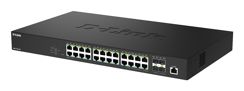 D-Link DMS-1250-28P/E commutateur réseau Géré L2 2.5G Ethernet (100/1000/2500) Connexion Ethernet, supportant l'alimenta