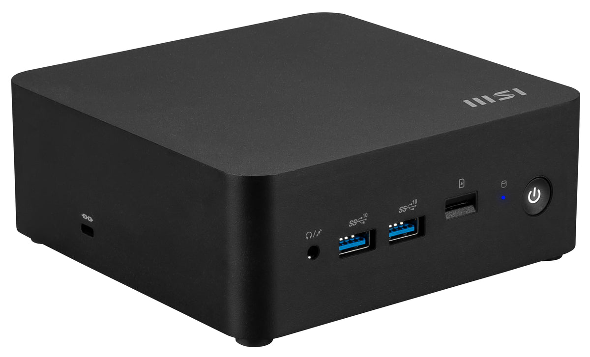 MSI Cubi NUC 1MG-244BEU Mini PC Barebone, Intel SoC, Noir