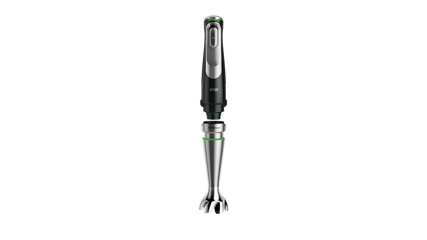 Braun MultiQuick 9 MQ 9187XLI 0,6 L Mélangeur par immersion 1200 W Noir, Acier inoxydable