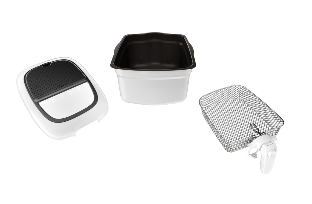 Tefal Super Uno FR3140 Friteuse Blanc