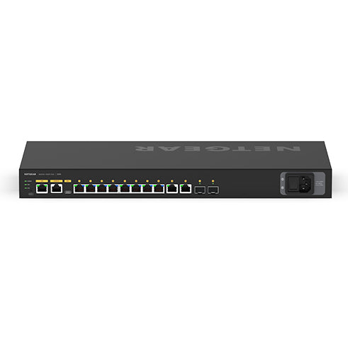 NETGEAR GSM4212P Géré L2/L3 Gigabit Ethernet (10/100/1000) Connexion Ethernet, supportant l'alimentation via ce port (PoE) 1U Noir