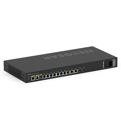 NETGEAR GSM4212P Géré L2/L3 Gigabit Ethernet (10/100/1000) Connexion Ethernet, supportant l'alimentation via ce port (PoE) 1U Noir