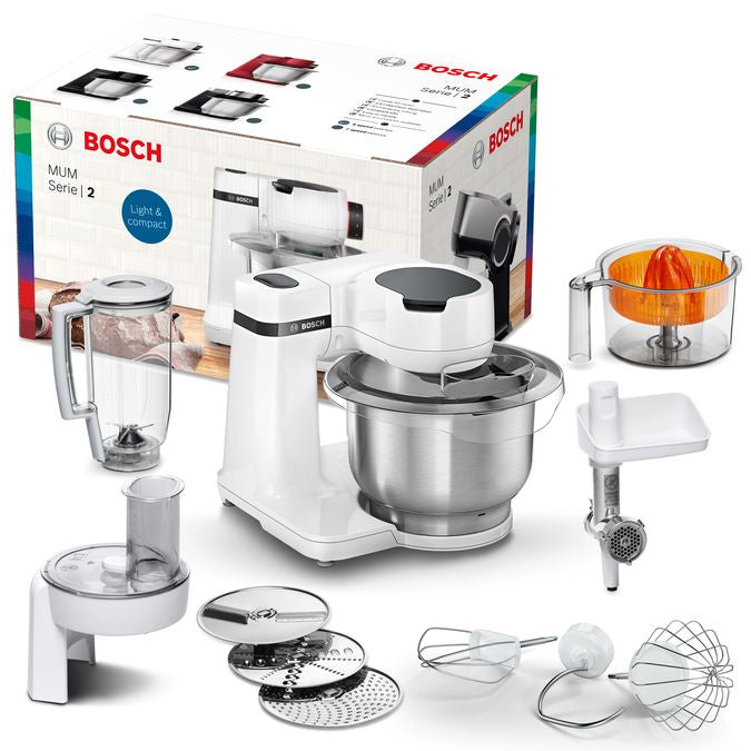 Bosch Bosch Serie 2 MUMS2EW40 robot de cuisine 700 W 3,8 L Blanc