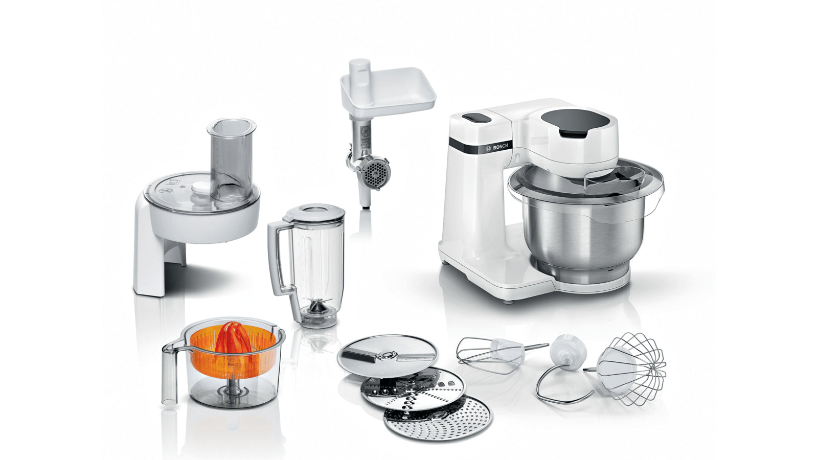 Bosch Bosch Serie 2 MUMS2EW40 robot de cuisine 700 W 3,8 L Blanc