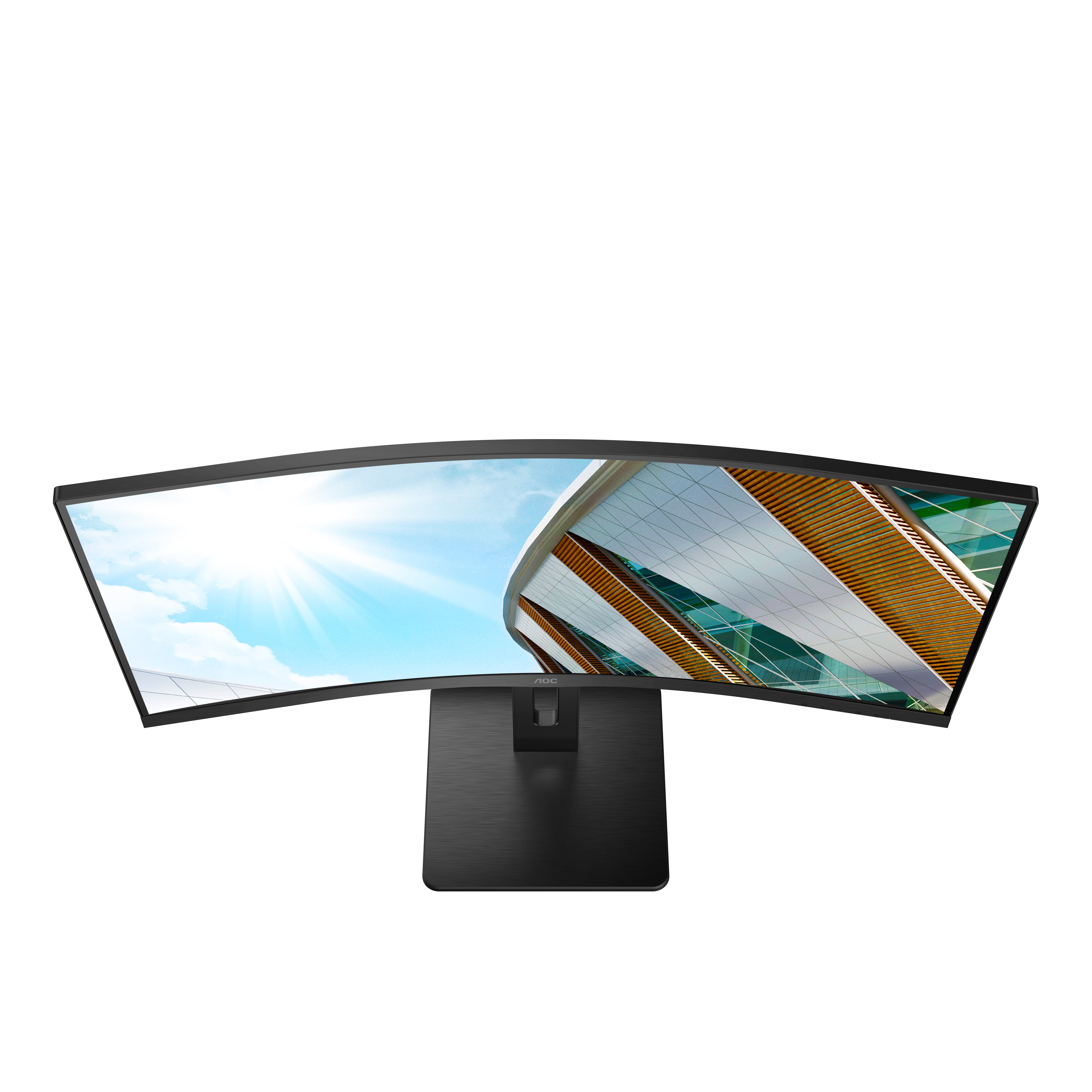 AOC P2 CU34P2A écran plat de PC 86,4 cm (34") 3440 x 1440 pixels Quad HD LED Noir
