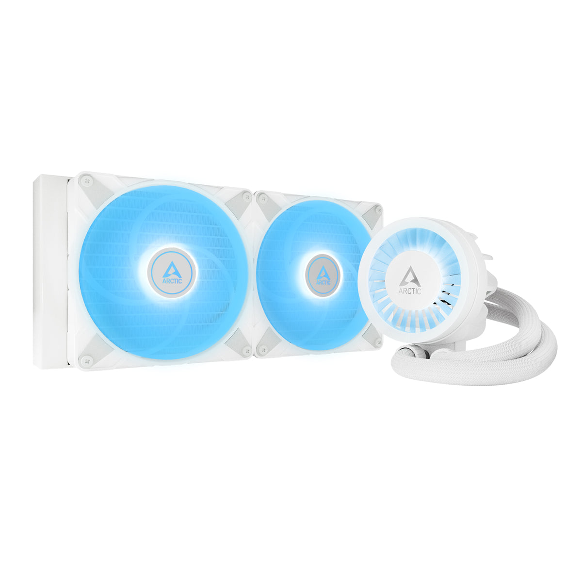 ARCTIC Liquid Freezer III 280 A-RGB Refroidisseur de Liquide Tout-en-un, 14 cm, Blanc