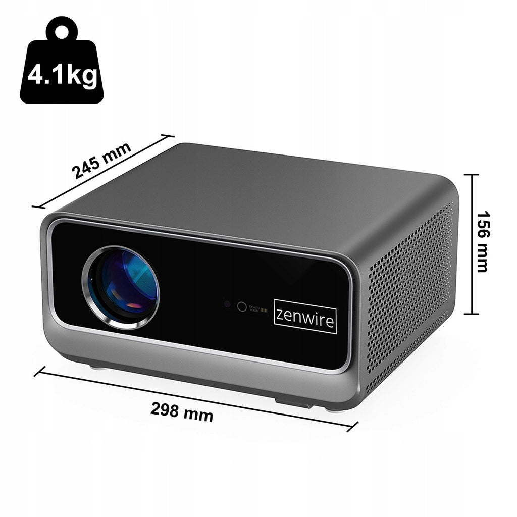 Projecteur Android Google TV FULL HD 4K 39 000 lm WiFi portable SMART Zenwire G60