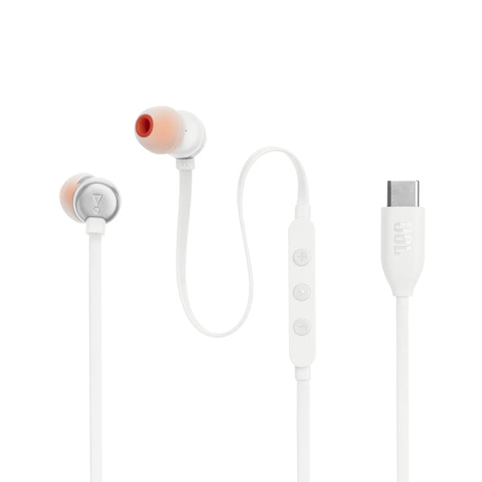 JBL Tune 310C Casque Avec fil Ecouteurs Appels/Musique USB Type-C Blanc