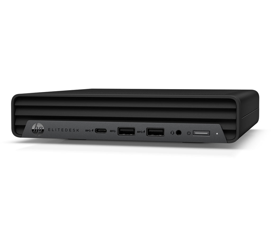 T1A HP EliteDesk 800 G6 Refurbished Intel® Core™ i5 i5-10500 16 Go DDR4-SDRAM 256 Go SSD Windows 11 Pro Mini PC Noir