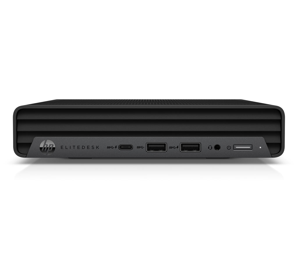 T1A HP EliteDesk 800 G6 Refurbished Intel® Core™ i5 i5-10500 16 Go DDR4-SDRAM 256 Go SSD Windows 11 Pro Mini PC Noir