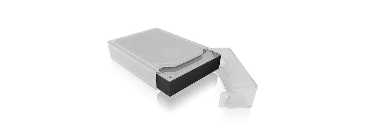 ICY BOX IB-AC602b-6 Étui Plastique Bleu, Vert, Gris, Orange, Rouge, Blanc