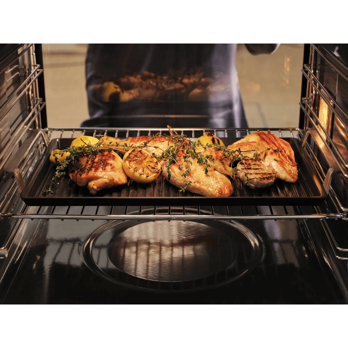 Electrolux E9HHPG11 pièce et accessoire de four Plaque de grill Noir - vue 4