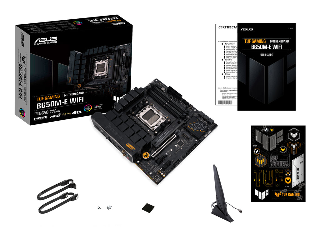 ASUS TUF GAMING B650M-E WIFI AMD B650 Emplacement AM5 micro ATX
