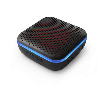 Philips TAS2505B/00 haut-parleur portable et de fête Enceinte portable mono Noir 3 W