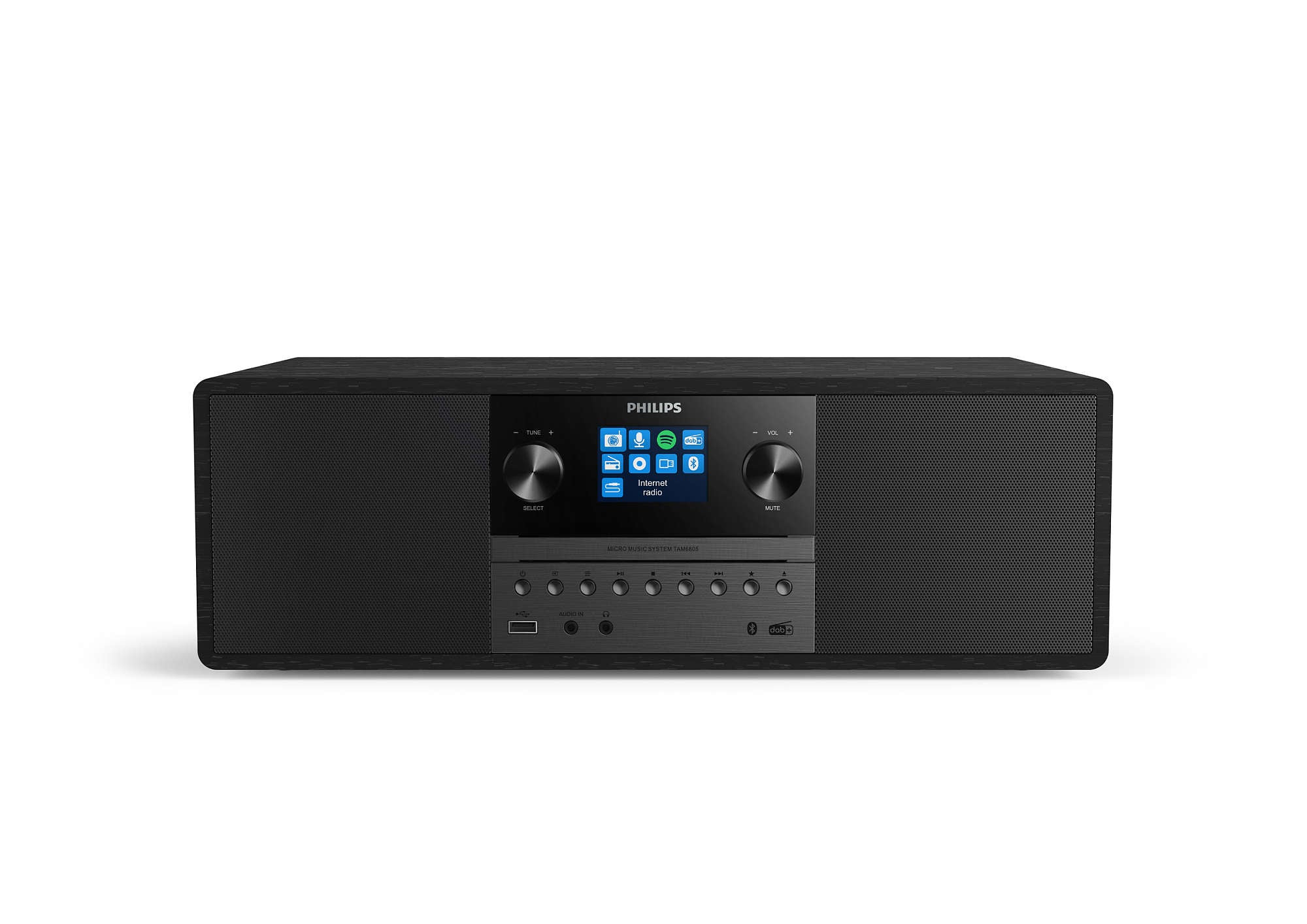 Philips TAM6805/10 ensemble audio pour la maison Système micro audio domestique 50 W Noir