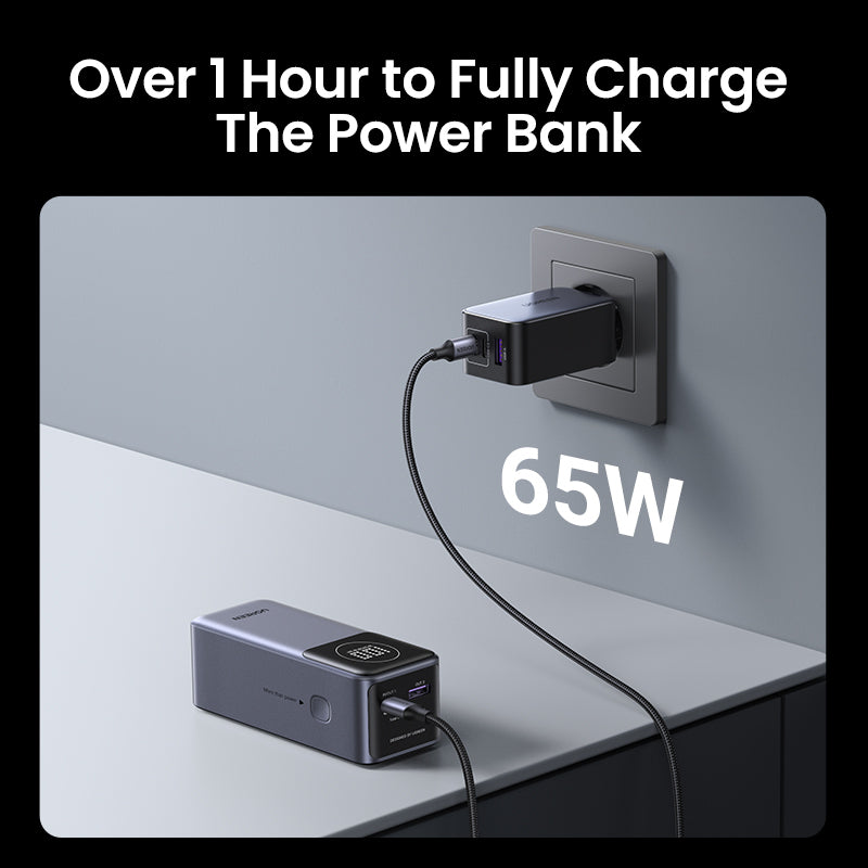 Ugreen 12000mAh 100W Fast Charging Powerbank - vue 8