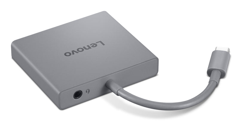 Lenovo GX91R64790 Station d'accueil USB 3.2 Gen 1 Type-C, Gris