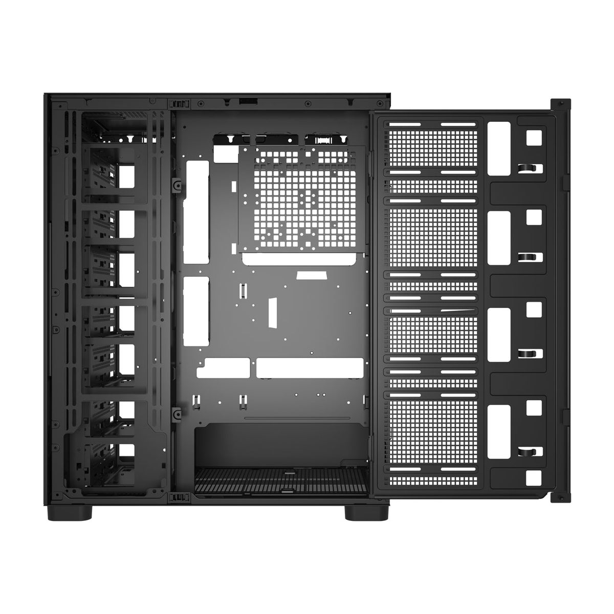 FSP U660-B Case Full Tower mITX, mATX, ATX (BTF), E-ATX, EEB Black Noir