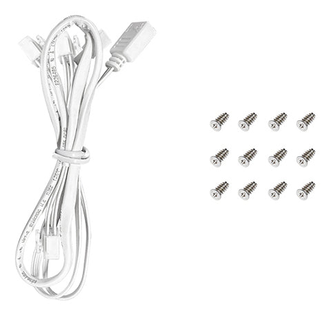 Deepcool FL12R Kit Ventilateur de Boîtier 120 mm, Blanc, 1 unité