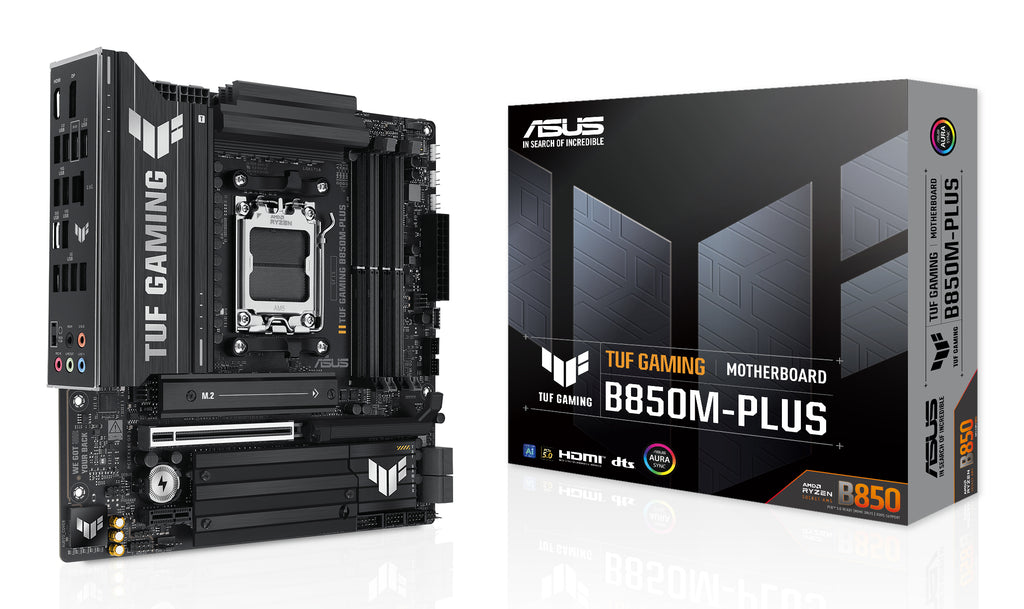 ASUS TUF GAMING B850M-PLUS Carte Mère AMD B850 Socket AM5 micro ATX