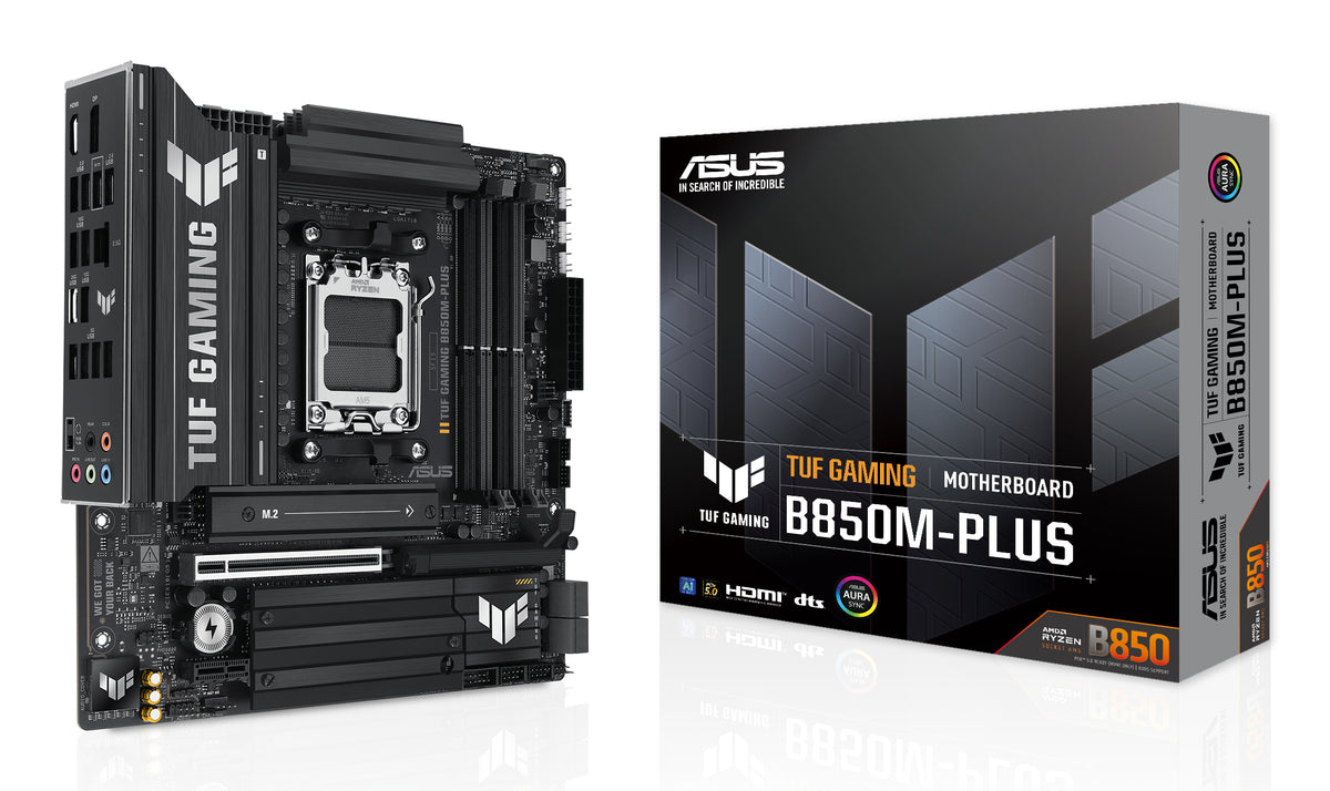 ASUS TUF GAMING B850M-PLUS Carte Mère AMD B850 Socket AM5 micro ATX