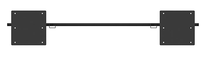 Multibrackets 1366 support pour téléviseur 2,54 m (100") Noir - vue 7