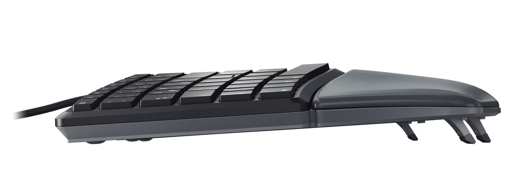 CHERRY KC 4500 ERGO Clavier Ergonomique USB QWERTY Anglais UK Noir