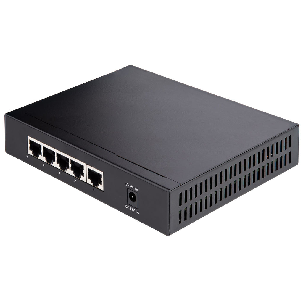 StarTech.com Commutateur Ethernet 2.5G Non Géré 5 Ports Multi-Gigabit Rail DIN et Montage Mural