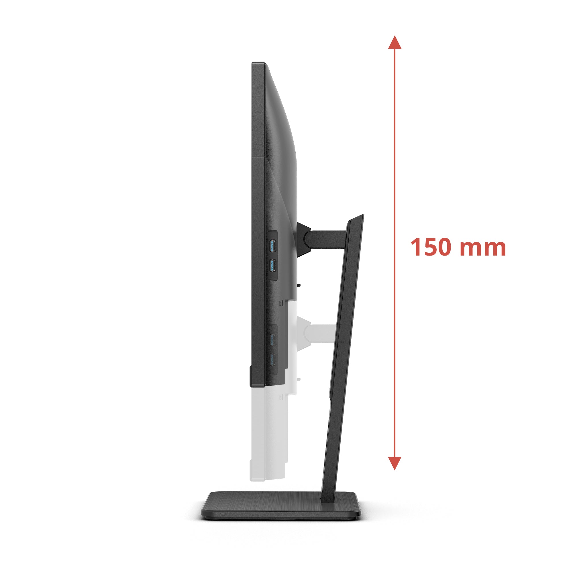 AOC E3 U27E3UF écran plat de PC 68,6 cm (27") 3840 x 2160 pixels 4K Ultra HD LED Noir