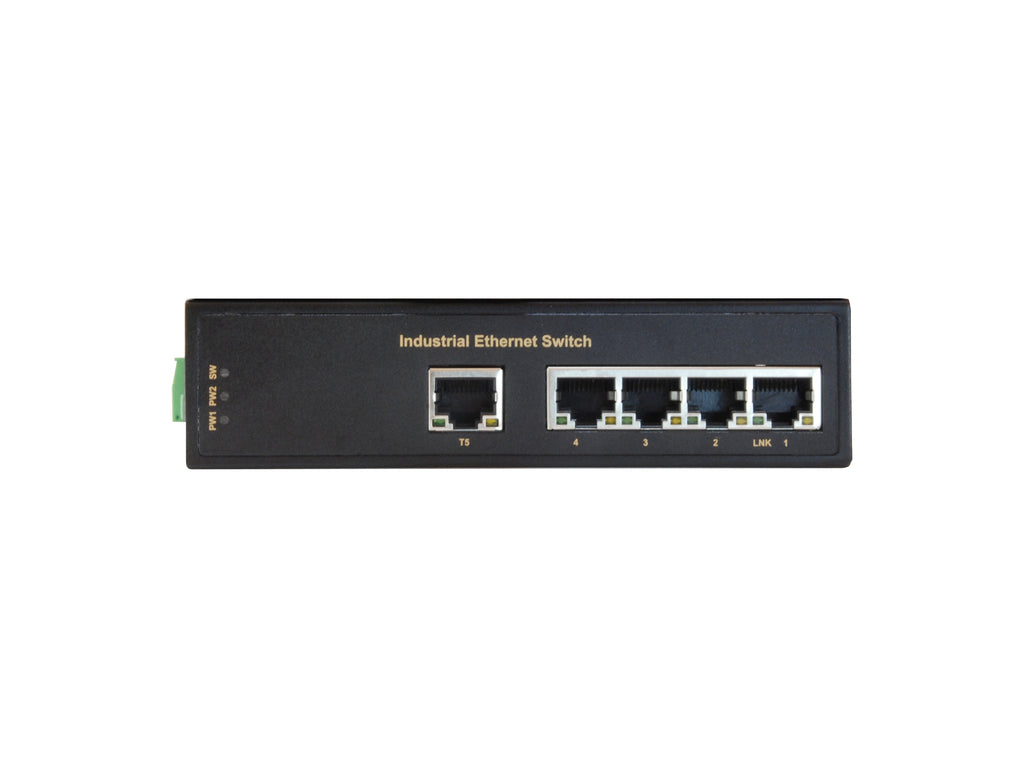 LevelOne IFS-0501 Commutateur Réseau Non-géré Fast Ethernet 10/100, 5 Ports, Noir
