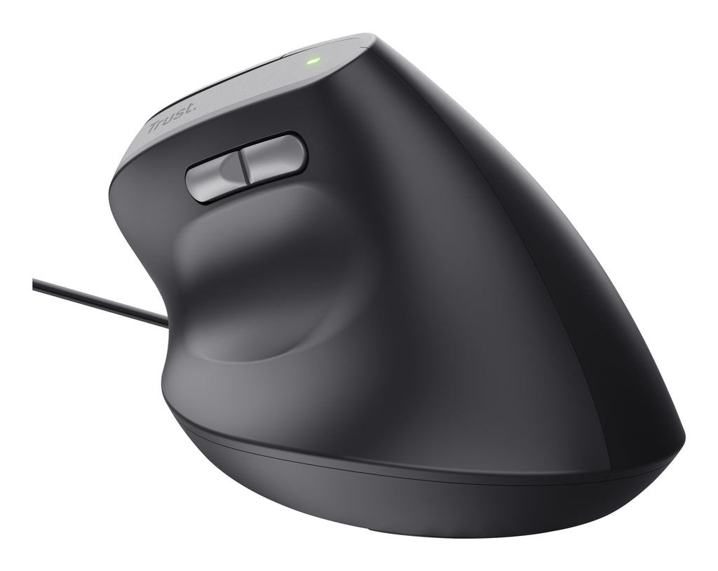Trust Bayo II Souris Ergonomique pour Droitier, USB Type-A, 2400 DPI
