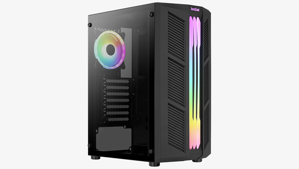 Aerocool Prime-G-BK-v2 Midi Tower Noir - vue 4