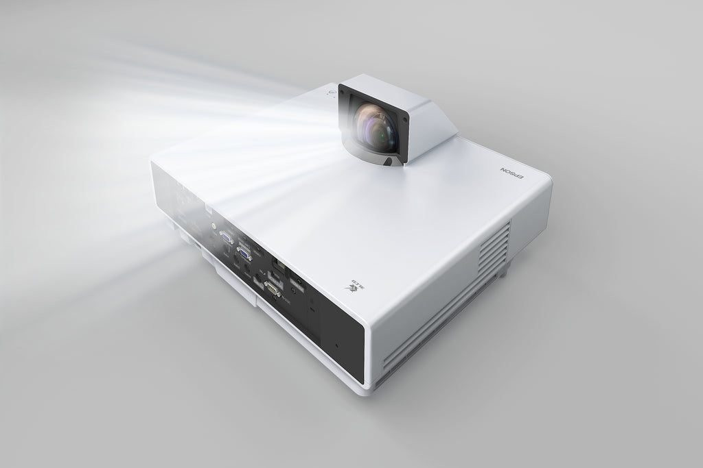 Epson EB-800F Projecteur à focale ultra courte 5000 ANSI lumens 3LCD 1080p (1920x1080) Blanc